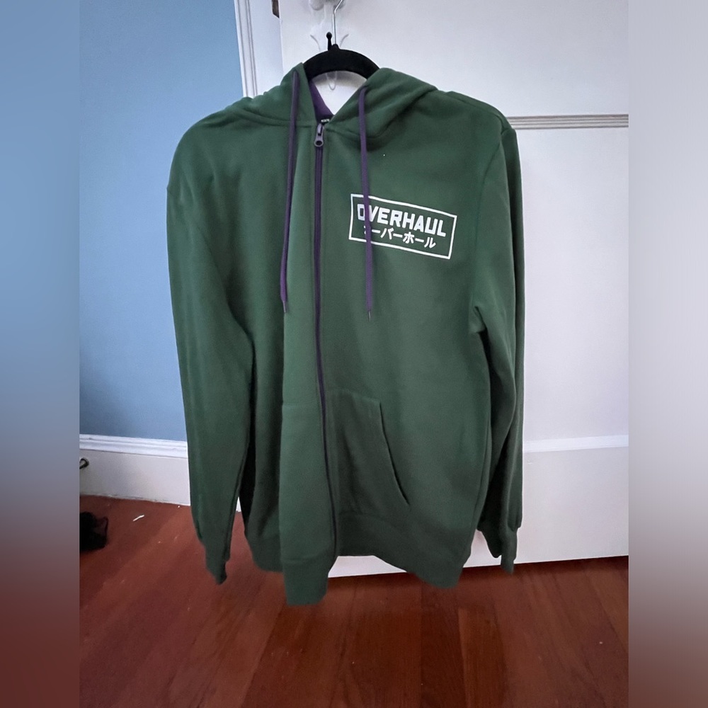 MY HERO ACADEMIA OVERHALL HOODIE NWT